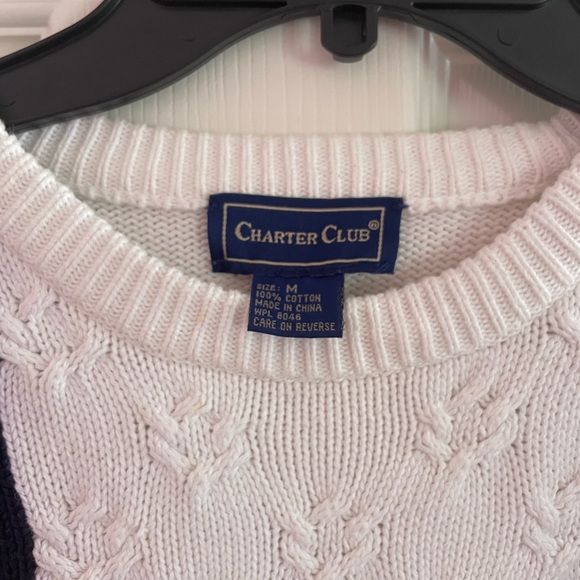 Vintage Charter Club Nautical sweater - Picture 2 of 4